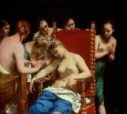 Guido Cagnacci Death of Cleopatra oil painting reproduction